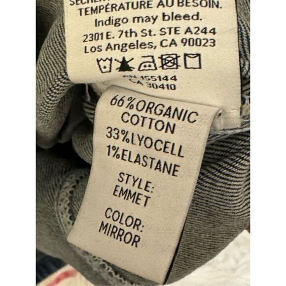 Boyish Denim THE EMMETT DRESS IN BLUE Small - Picture 6 of 8